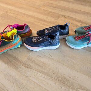 Women's HOKA Shoes - 4 pairs of shoes for $120